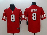 Nike 49ers 8 Steve Young Red 2018 Vapor Untouchable Limited Jersey,baseball caps,new era cap wholesale,wholesale hats